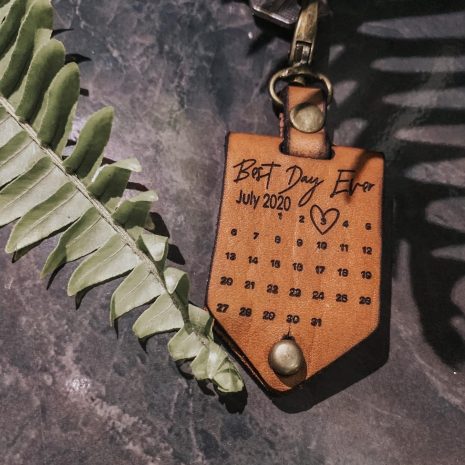 Best Day Ever_Calender photo keyring