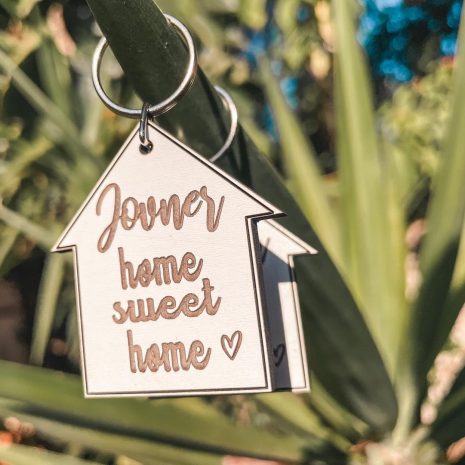 wooden home sweet home keyring set wooden home sweet home keyring set
