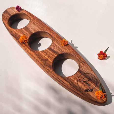 Kiaat Snacktray 3 Kiaat Snacktray 3