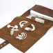 Leather cable organiser