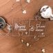 Perspex puzzle keyring set(1)