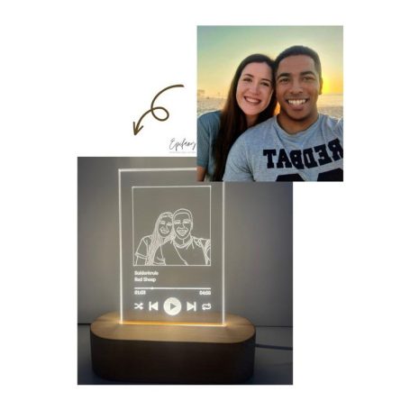 Photo Music Plaque LED Light1 Photo Music Plaque LED Light1
