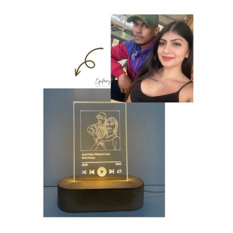Photo Music Plaque LED Light4 Photo Music Plaque LED Light4