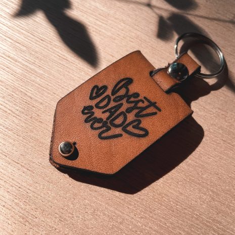 Bestt Dad Ever Photo Keyring