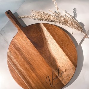 Mini Round Acacia Paddle Board