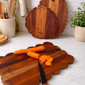Curvy Kiaat Cuttingboard